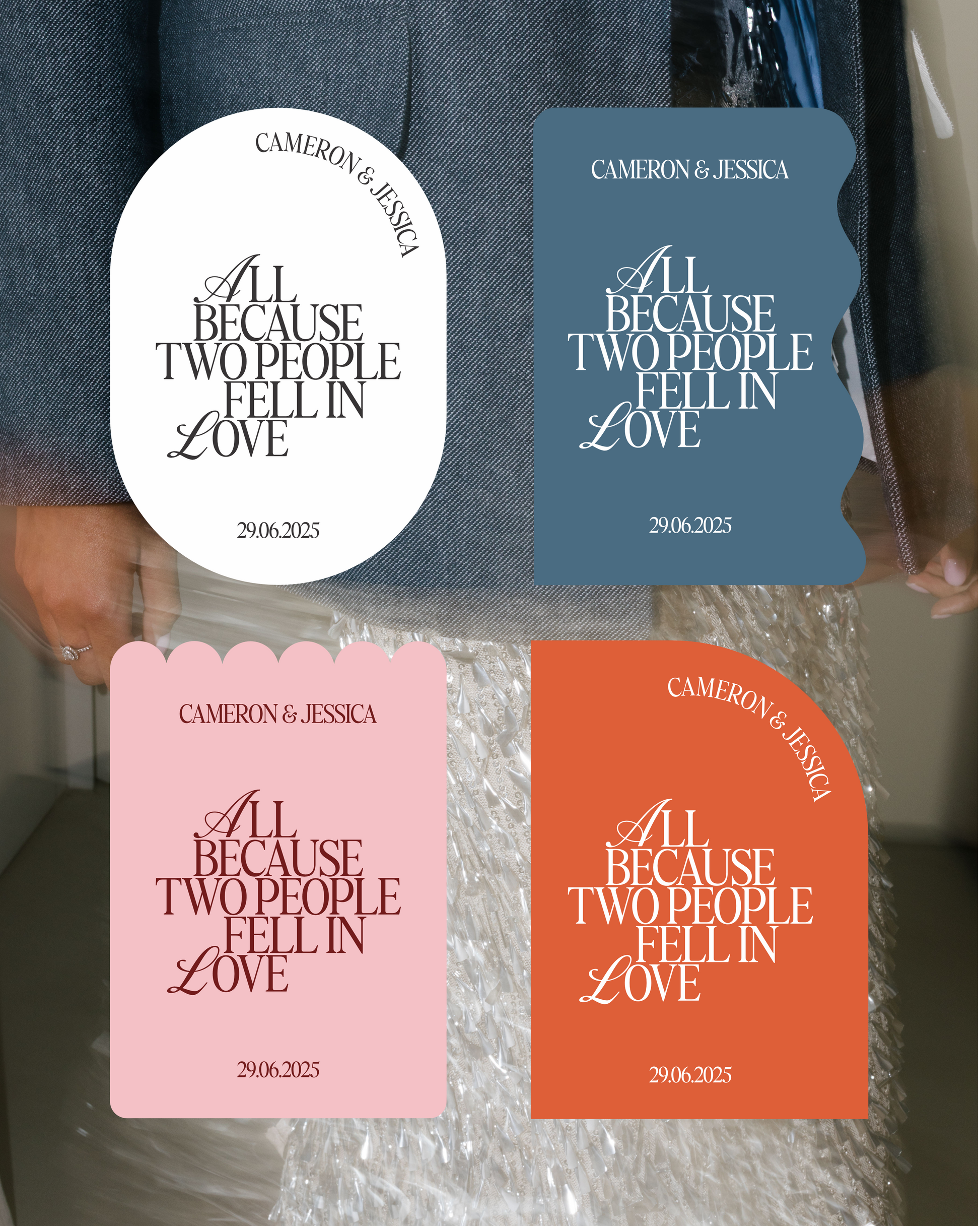 All Because Welcome Sign