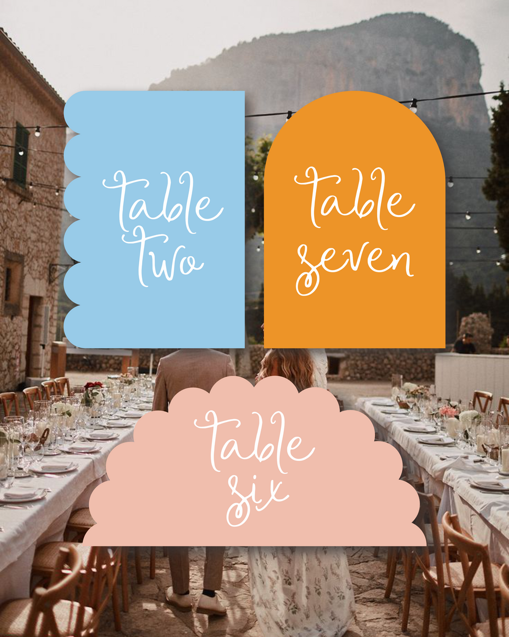 Florence Table Numbers