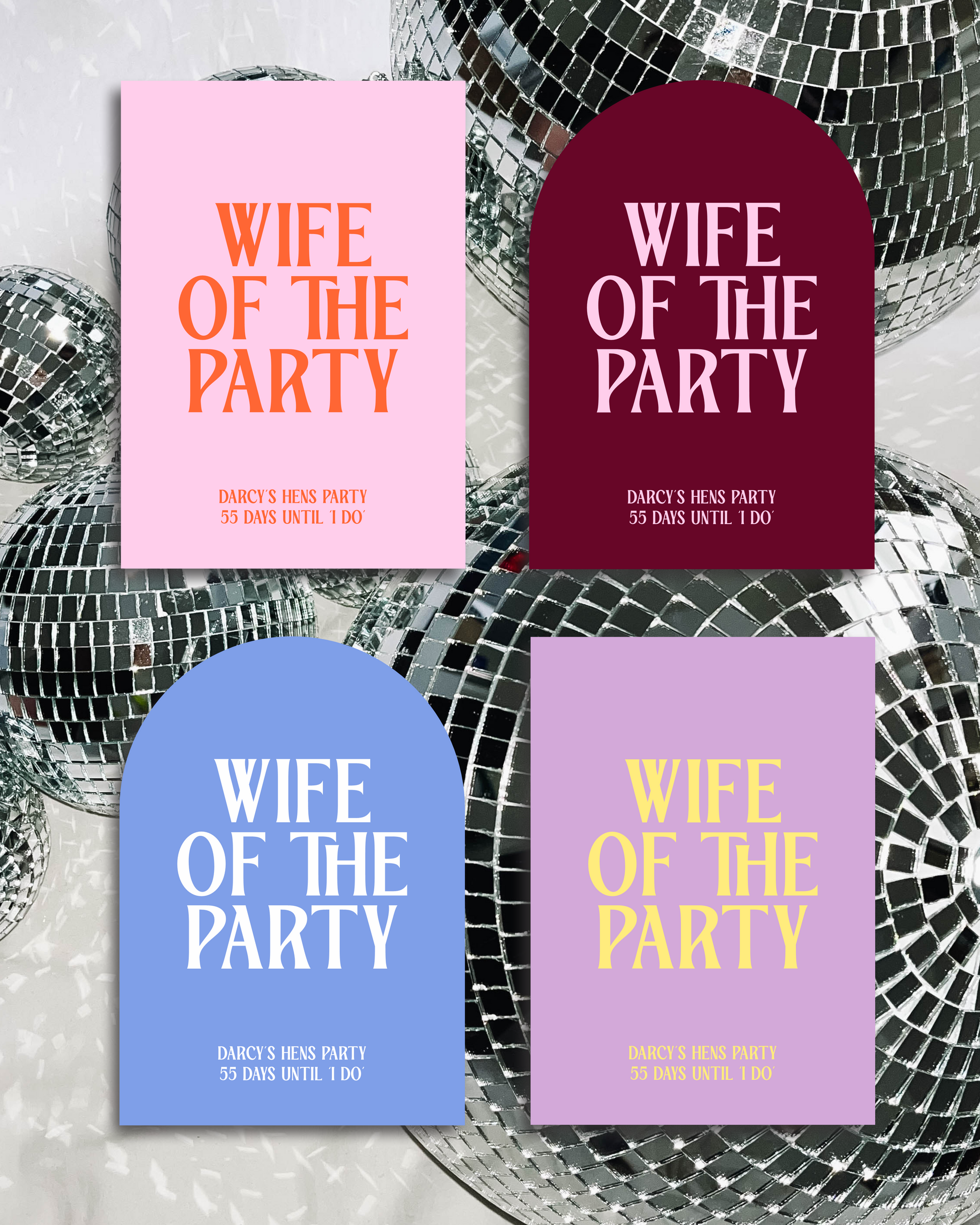 Wife of the Party Sign